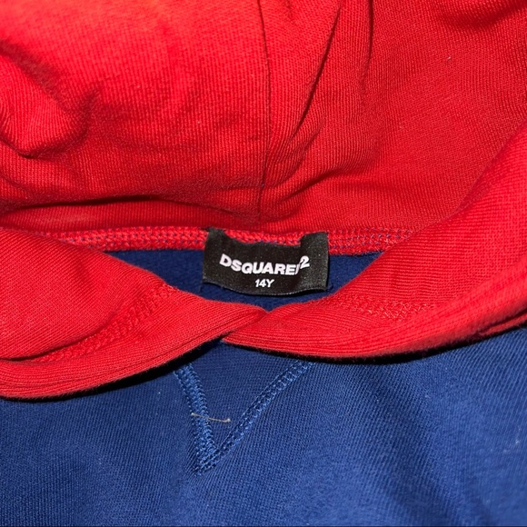 Girls Dsquared2 Hooded Dress size 14y - Picture 6 of 8